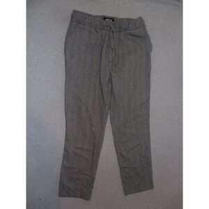 Native Youth Pants Sz 36 Men Gray Casual Drawstring Elastic‎ Everyday